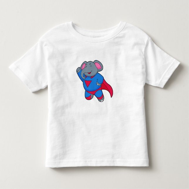 T-shirt Pour Les Tous Petits Elephant (Devant)