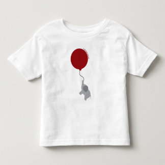 T-shirt Pour Les Tous Petits Elephant avec chemise à ballons rouges