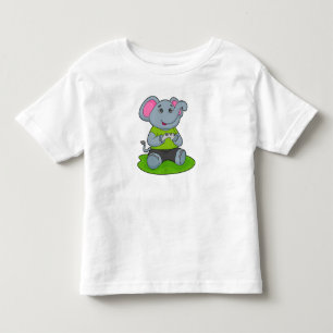 T-shirt Pour Les Tous Petits Eléphant en Gamer