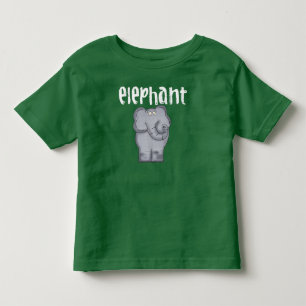 T-shirt Pour Les Tous Petits Eléphant gris