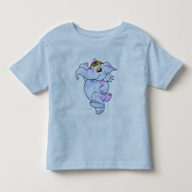 T-shirt Pour Les Tous Petits Elephante a barré (Devant)
