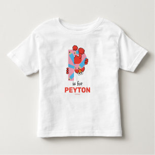 T-shirt Pour Les Tous Petits Elmo Alphabet Crayon P