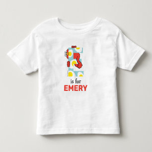 T-shirt Pour Les Tous Petits Elmo Alphabet   E Œufs