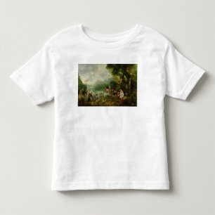 T-shirt Pour Les Tous Petits Embarquement pour Cythera, 1717
