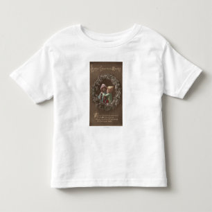 T-shirt Pour Les Tous Petits Embrassement de petits enfants