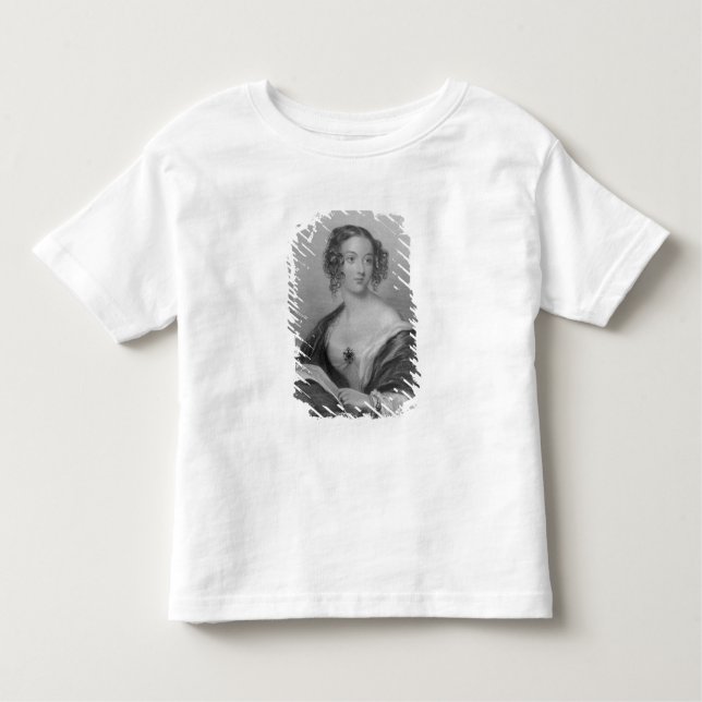 T-shirt Pour Les Tous Petits Emily Mary, comtesse Cowper (Devant)
