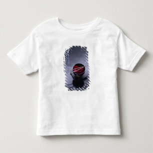 T-shirt Pour Les Tous Petits Encens brûlant sur la cuvette de pétales