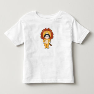 T-shirt Pour Les Tous Petits Enfant avec costume de lion