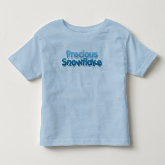 T-shirt Pour Les Tous Petits Enfant en bas âge précieux de flocon de neige