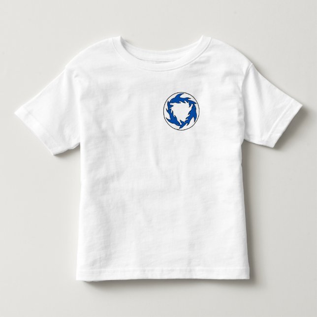 T-shirt Pour Les Tous Petits Enfant en bas âge T de Sharc (Devant)