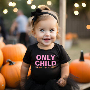 T-shirt Pour Les Tous Petits Enfant Unique Expirant Drôle Grande Sœur Rose