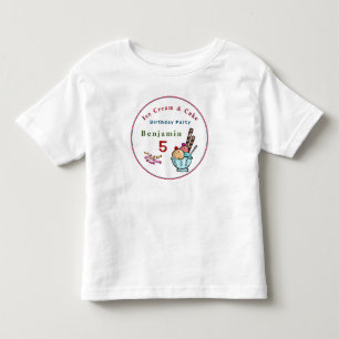 T-shirt Pour Les Tous Petits Enfants Anniversaire Fun Cute