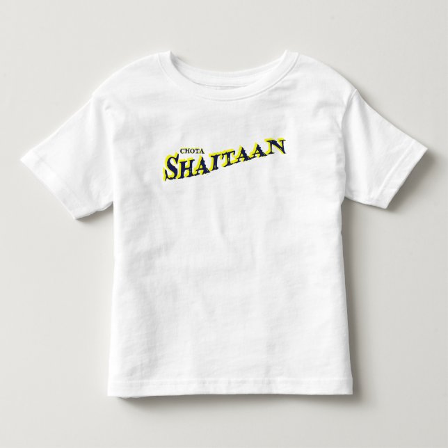 T-shirt Pour Les Tous Petits Enfants de Chota Shaitan (Devant)
