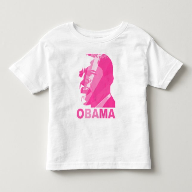 T-shirt Pour Les Tous Petits Enfants d'Obama (Devant)