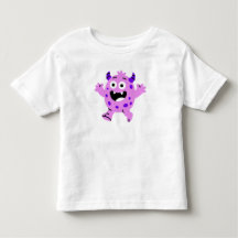 Enfants Monstres Violets Heureux