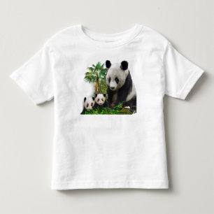 T-shirt Pour Les Tous Petits Enfants Panda Bear