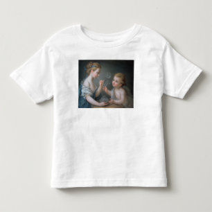 T-shirt Pour Les Tous Petits Enfants soufflant des bulles