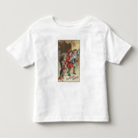 Enfants tenant un citrouille, dindes
