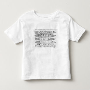 T-shirt Pour Les Tous Petits Enquête dans la perte de Titanic : Sections