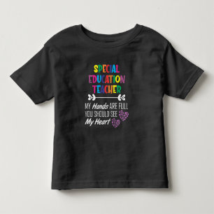 T-shirt Pour Les Tous Petits Enseignement spécial Enseignant Enseignement