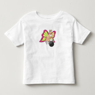 T-shirt Pour Les Tous Petits Entraînement de résistance aux papillons