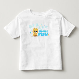 T-shirt Pour Les Tous Petits ÉPARGNER un design amusant et coloré