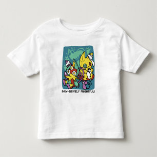 T-shirt Pour Les Tous Petits Épouvantablement mignon   Chats monstrueux Hallowe