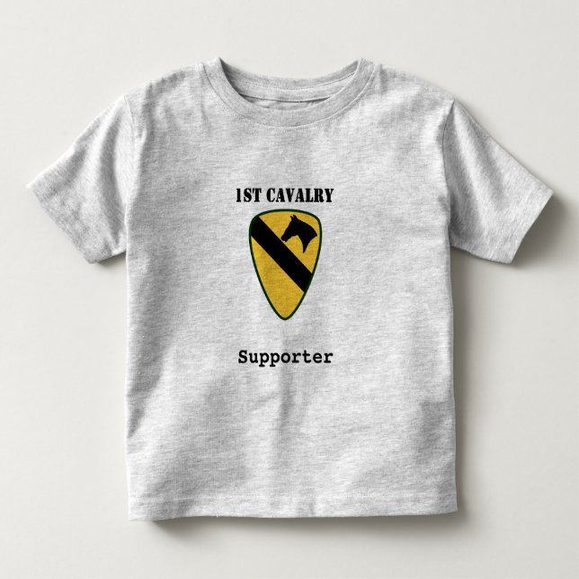 T-shirt Pour Les Tous Petits ęr Division de cavalerie (Devant)