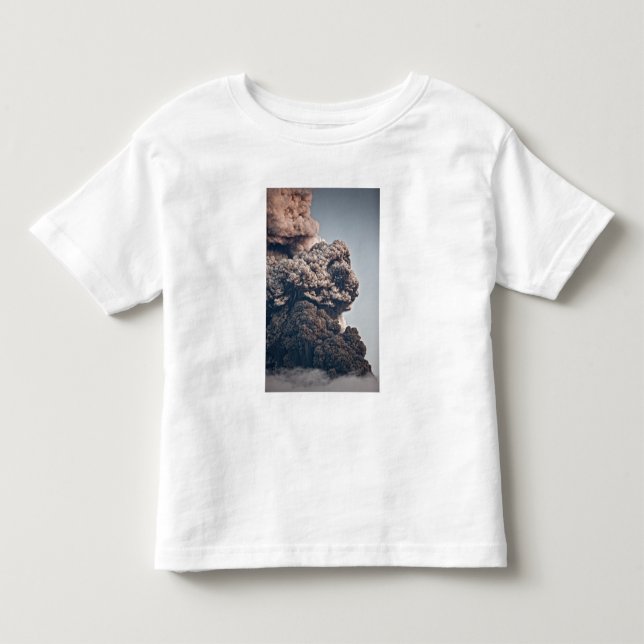 T-shirt Pour Les Tous Petits Éruption volcanique d'Eyjafjalljokull (Devant)