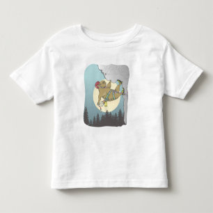 T-shirt Pour Les Tous Petits Escalade rocheuse Capybara