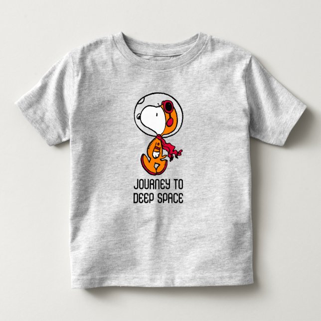 T-shirt Pour Les Tous Petits ESPACE | Astronaute de Snoopy (Devant)