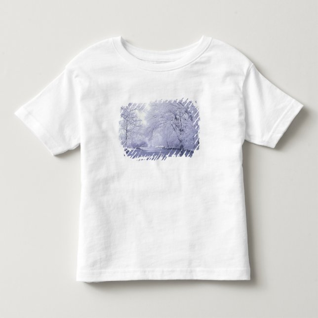 T-shirt Pour Les Tous Petits États-Unis, Kentucky, Louisville. Neige (Devant)