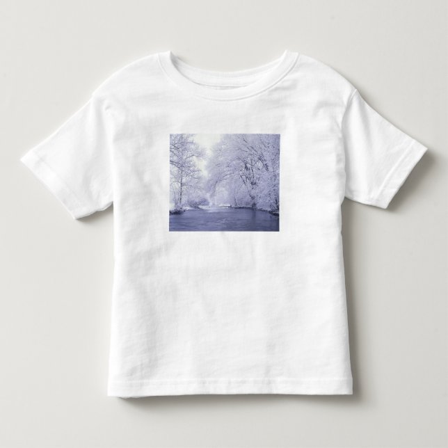 T-shirt Pour Les Tous Petits États-Unis, Kentucky, Louisville. Neige (Devant)