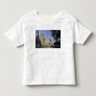 T-shirt Pour Les Tous Petits États-Unis, Michigan Old Mackinac Point Lighthouse
