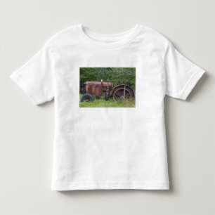 T-shirt Pour Les Tous Petits ÉTATS-UNIS, Vermont, MANCHESTER : Tracteur agricol