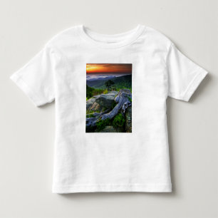 T-shirt Pour Les Tous Petits États-Unis, Virginie, Parc national de Shenandoah.