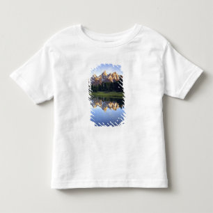 T-shirt Pour Les Tous Petits États-Unis, Wyoming, Parc national de Grand Teton.