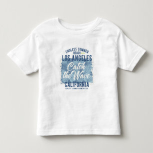 T-shirt Pour Les Tous Petits Été sans fin – Los Angeles Attrapez la vague