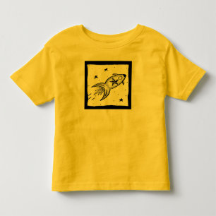 T-shirt Pour Les Tous Petits Étoile Rocketship - ND