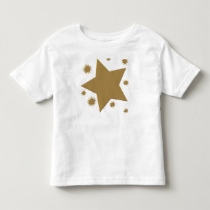 T-shirt Pour Les Tous Petits Étoiles d'or