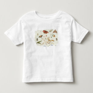 T-shirt Pour Les Tous Petits Étude des insectes et des fleurs