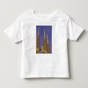 T-shirt Pour Les Tous Petits Europe, Espagne, Barcelone Sagrada Familia
