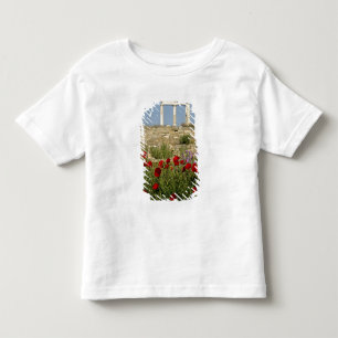 T-shirt Pour Les Tous Petits Europe, Grèce, Cyclades, Délos. Ruines de colonnes