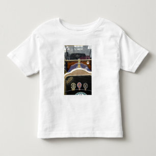 T-shirt Pour Les Tous Petits Europe, Irlande, Dublin. Ancienne automobile, Blan