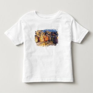 T-shirt Pour Les Tous Petits Europe, Italie, Cinque Terre. Village de Vernazza