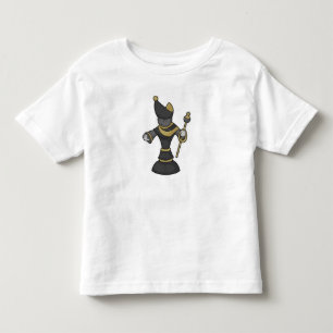 T-shirt Pour Les Tous Petits Évêque Échecs Équipe Échecs