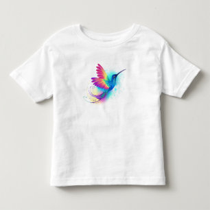 T-shirt Pour Les Tous Petits Exotic Rainbow Hummingbird