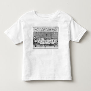 T-shirt Pour Les Tous Petits Expérience sur des grenouilles
