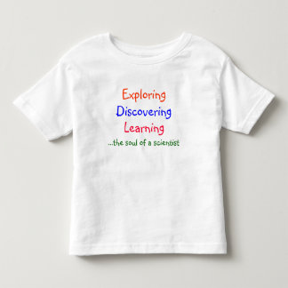 T-shirt Pour Les Tous Petits Explorer, découverte, apprenant,….