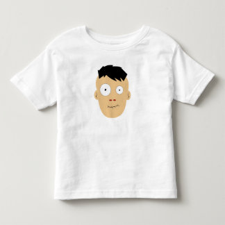 T-shirt Pour Les Tous Petits Expressions de visage Zombie